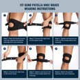 thumbnail image 3 of NEENCA Patella Knee Brace, Knee Compression Sleeve for Knee and Arthritis Pain and Support, Essential Workout Knee Guard/ Pads for Women and Men, 3 of 8