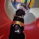 thumbnail image 5 of GALAXYDOG Correa de lujo para perro de 3,5 cm, nailon blanco INS de 1,6 m, juego de collar, collar de perro de neón de moda, perro de boda, correa táctica para perro, 5 of 5