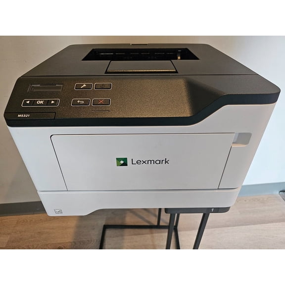 Lexmark MS321 Workgroup Monochrome Laser Printer with Toner/Ready to use.-Tested-Used