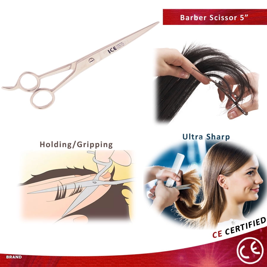 Bdeals Professional Hair Cutting 5.5' Stainless Steel Barber Scissor ...