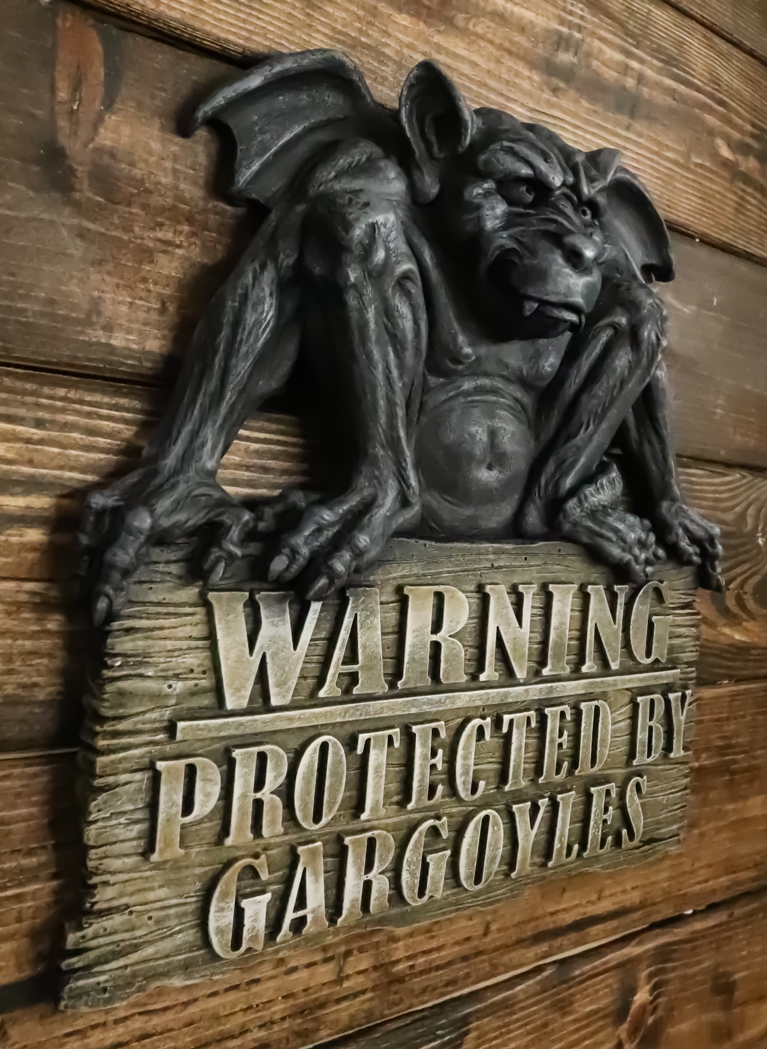 いま人気のアイテム Gothic Winged Gargoyles By Protected Warning On Gargoyle 邦楽