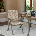 thumbnail image 3 of ARDEN Outdoor Dining Chair Cushion 20 x 20, Water Repellent, Fade Resistant 20 x 20, Global Vintage Medallion, 3 of 11
