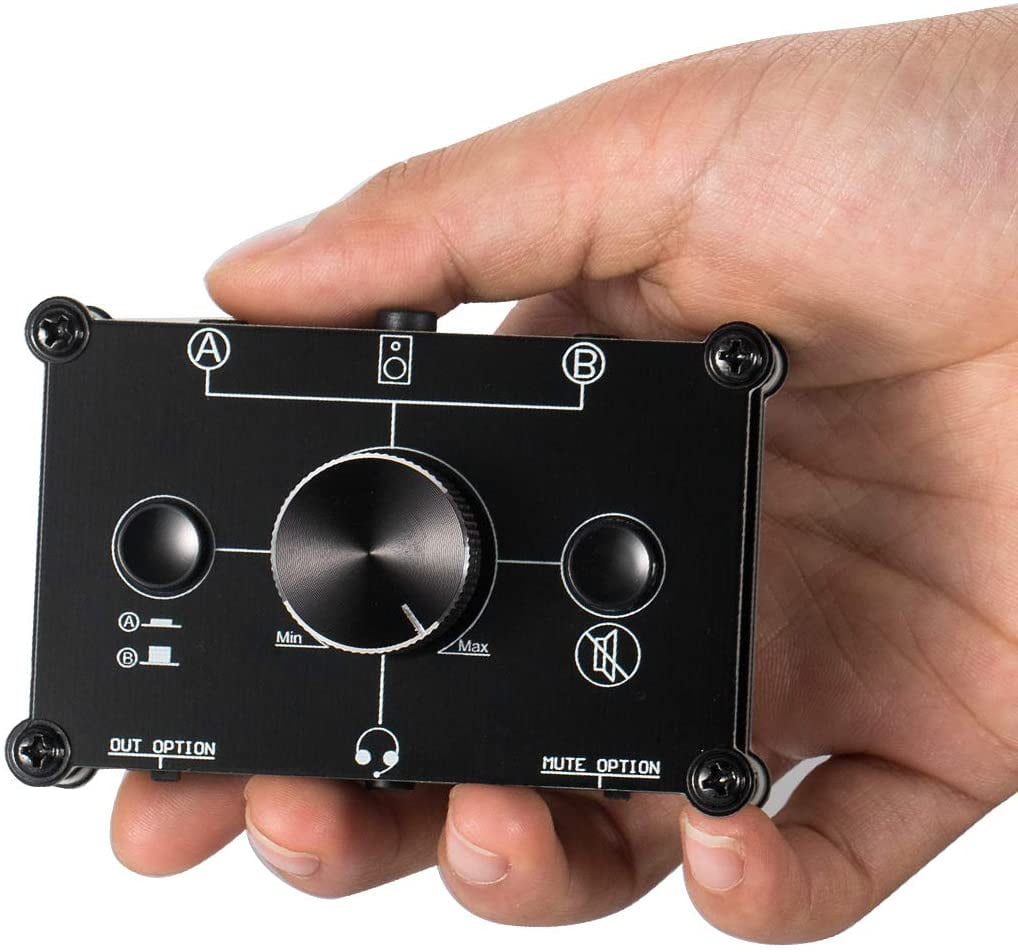 Nobsound MC1024 2Way Microphone Headset/Speaker MIC Audio Switch Hub