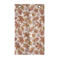 thumbnail image 1 of Autumn Hanging Pocket Organizer, Oak Poplar Beech Maple Aspen and Horse Chestnut Leaves, Printed Polyester Storage Bag with Pockets, 21" x 31", Champagne Dark Salmon, 1 of 2