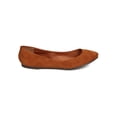 thumbnail image 2 of Breckelles Abby-21 Women Faux Suede Round Toe Ballet Flat, 2 of 6