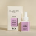 thumbnail image 5 of Pura & Simplicity Home Scent Refill - Smart Air Diffuser - Long-Lasting Luxury Fragrance per Refill - Home Essential - Clean & Safe Diffuser Fragrance - 2 Pack, Honeysuckle, 5 of 7