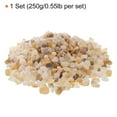 thumbnail image 3 of Uxcell 250g/0.55lb 3-6mm Gravel Stones Coarse Sand Decor for Vase Filler Aquarium, Taupe, 3 of 6