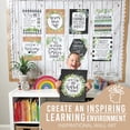 thumbnail image 6 of Hadley Designs 14" x 11" Boho Farmhouse Growth Mindset Classroom Decor Posters 9/Set (HDDX004A2EQMD), 6 of 7