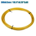 thumbnail image 4 of Bicycle Shifter Cable Bike Brake Shifter Cable Brake Line Tube Cycling Replacement Gold Tone, 4 of 6