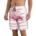 thumbnail image 2 of Fotbe Flamingo Trajes de Baño Estampados para Hombre, Shorts de Verano de Secado Rápido, Ropa de Playa, Bañadores-3X-Large, 2 of 6