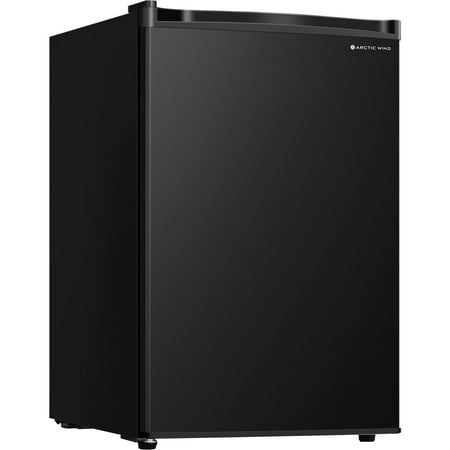 Arctic Wind 2.6-Cu. Ft. Energy Star Compact Refrigerator with Freezer Compartment in Black