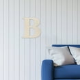 thumbnail image 4 of RENACLIPY Wood Decoration Wooden Letters Light Yellow For Wedding Decor 1Pack, 4 of 8