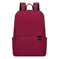 thumbnail image 2 of NSESSHome Adult Solid Color Small Backpack Men And Women Style Schoolbag Lightweight Schoolbag, 2 of 2