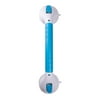 Carex Suction Shower Grab Bar, 16" Ultra Grip Handle, Dual Locking, 75 lb Weight Capacity