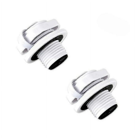 Lay-z-spa Air Cap Screw Valve Fits Bestway Vegas Premium Miami2pcs-White