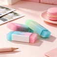 thumbnail image 5 of JUMNUYCUH 3 Pack Erasers, Cute Jelly Colored Rubber Pencil Eraser, Soft Art Erasers for Writing Drawing Teachers, Block Erasers for Artists, Office Supplies, Classroom Must Haves, Random Color, 5 of 8