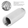 thumbnail image 4 of 2PCS Stainless Steel Shower Head Extension Shower Arm Extension Arm, Chrome Plating, Adjustable Height & Angle, Bathroom Accessory, Made From Premium Stainless Steel Material, 4 of 7