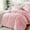 Pink, variant on Flymme King Size Pink Comforter Sets 7 Pieces Bed in a Bag King Bed Set Modern Lightweight All Seasons Complete Pink Bedding Set for Bedroom