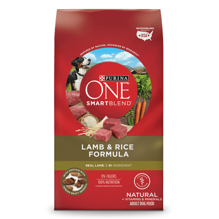 Purina ONE SmartBlend Natural Lamb & Rice Formula Adult Dry Dog Food - 31.1 lb. Bag