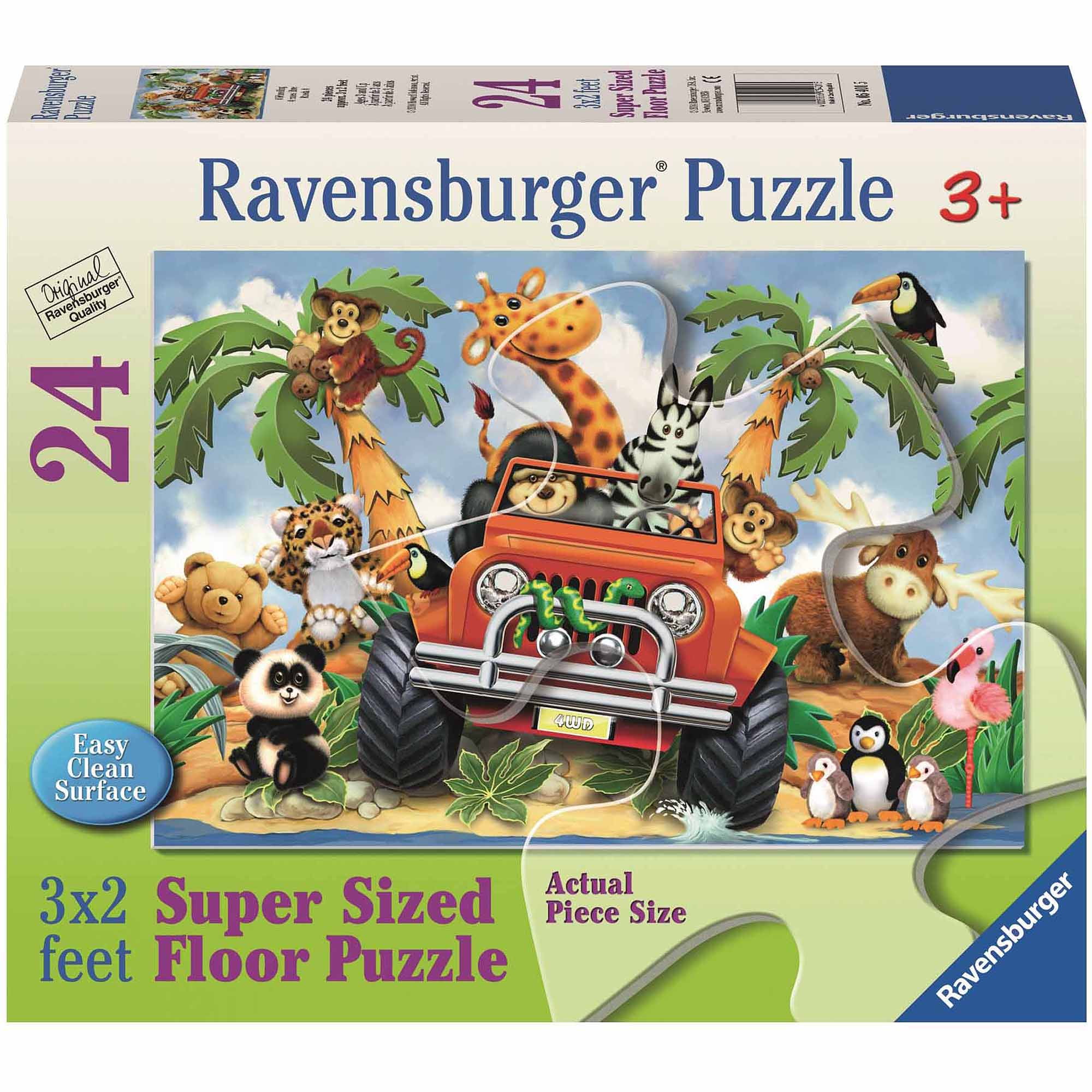 Ravensburger Floor Puzzle 4Wheeling Super Sized 24 Piece Jigsaw
