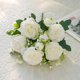 thumbnail image 3 of Simulation 5 Big Head 4 Small Bud Rose Pink Silk Bouquet Peony Artificial Flower Bridal Wedding Home Decoration Bouquet, 3 of 5