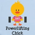 thumbnail image 2 of CafePress - Powerlifting Chick Infant Bodysuit - Baby Light Bodysuit, Size Newborn - 24 Months, 2 of 4