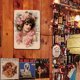 thumbnail image 4 of Placa Metal Vintage para Niña Pintura Hierro Rectangular Arte Pared Del 30x40cm, 4 of 9