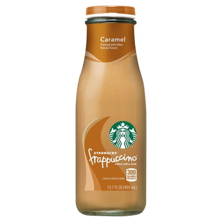 Starbucks Frappuccino Coffee Drink Chilled Caramel 13.7 oz Package May Vary