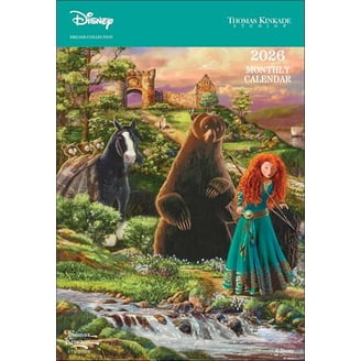 トーマス・キンケード カレンダー Thomas Kinkade ディズニー Thoma Kinkade Calendar Disney