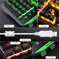 thumbnail image 3 of facefd Game Keyboard Mouse Earphone Set Of Real Mechanical  Key Mouse Set No.6, 3 of 5