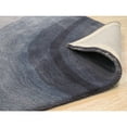 thumbnail image 3 of EORC Blue Hand-Tufted Wool Contemporary Desertland Rug, 5' x 8'-Color:Blue,Material:Wool, 3 of 4