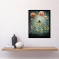 thumbnail image 2 of The Jellyfish Ballet Whimsical Surreal Underwater Dance Artwork Art Print Framed Poster Wall Decor 12x16 inch, 2 of 5
