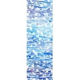 thumbnail image 2 of Popp, Grace 13x32 White Modern Wood Framed Museum Art Print Titled - 2-Up Winter River Rocks I, 2 of 4