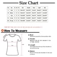 thumbnail image 3 of Pntutb T-Shirt Décontracté à Col Rond Imprimé pour Femme, Coupe Ample, Manches Courtes, Haut Blouse, 3 of 7