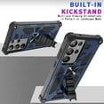 thumbnail image 5 of SOATUTO for Samsung Galaxy S23 Ultra Case ； Galaxy S23 Ultra Phone Case Shoftproof Military-Grade Armor Protective Case Built-in Hidden Kickstand Phone Case for Samsung Galaxy S23 Ultra 5G - Blue, 5 of 7