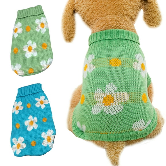 2 winter warm pet sweaters cute Christmas dog sweaters,s