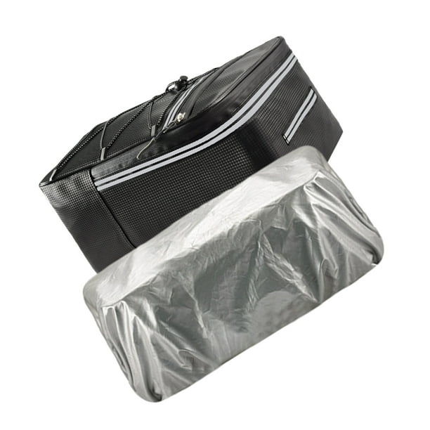 Greeniant Bolsa de sillín trasero para bicicleta de montaña y carretera, cierre de cremallera para bicicletas eléctricas, bolsas traseras para Ciclismo Cubierta impermeable 12L
