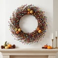 thumbnail image 5 of Miwamany Flexible Artificial Fall Berry Stem Picks, Bendable Wire Faux Berry Branch Ornament for Vase Centerpiece Wreath Mantel Thanksgiving Halloween Farmhouse Home Decor, 5 of 6