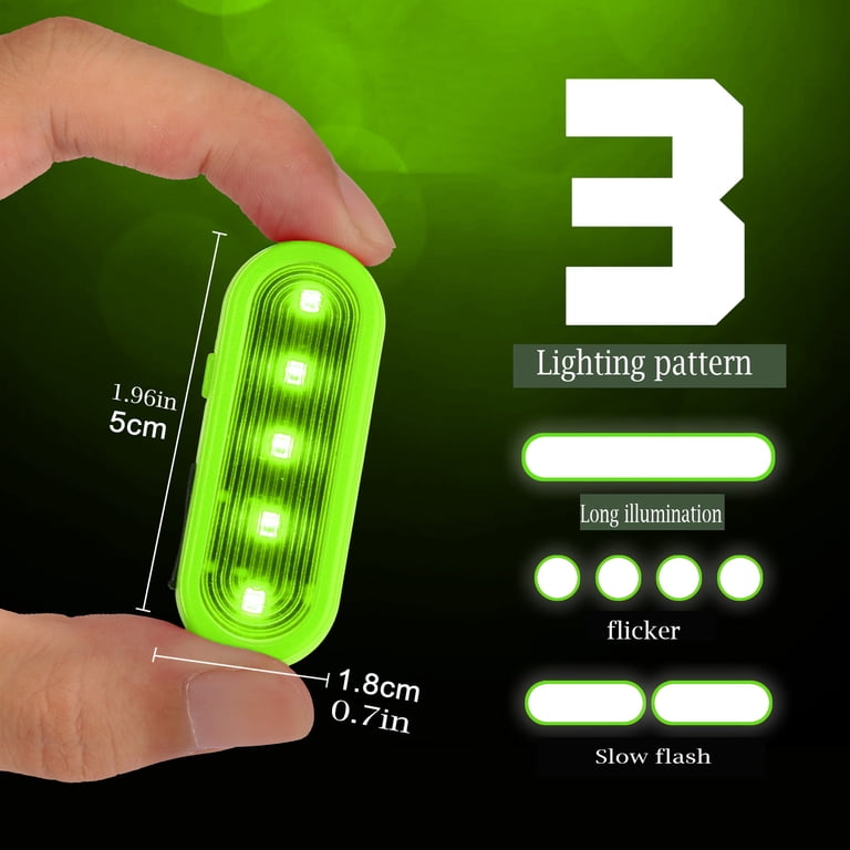 PIKnROLL Clip on Light Running Lights for Runners Rechargeable LED Safety Lamp Compatible with PIKnROLL Clip on Light Running Lights for Runners Rechargeable LED Safety Lamp Compatible with