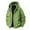 Green, variant on Brondbend Waterproof Mens Jacket Men's Solid Color Waterproof Long Sleeved Full Zipper Hooded Workwear with Multiple Pockets Jacket Loose Fit Fall Winter Mountaineering Fashion,Army Green