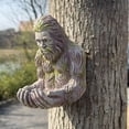 thumbnail image 3 of ACDANC Outdoor Garden Statue Bird Feeder, Mystical Nature Art Hanging & Tabletop Ornament with Textured Natural Surface And Mossy Accents, For Yard Patio Garden Bird, 3 of 7