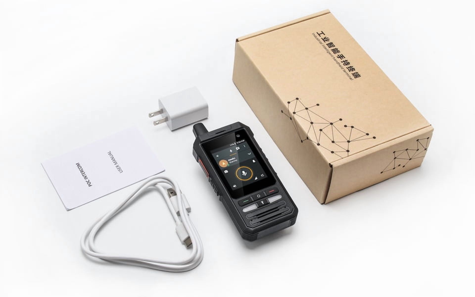UNIWA F80S POC Walkie Talkie 4G Rugged Phone 4000mAh Battery 2.4Inch Android 10 Mobile Phone OEM
