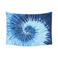 thumbnail image 1 of ABPHQTO Remolino Paisley Azul Tie Dye Tapiz Colgante de pared Abstracto Trippy Decoración de pared Arte para sala de estar Dormitorio Dormitorio Algodón Lino Decoración 150x200 cm, 1 of 1