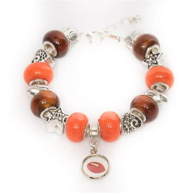 Bracelet Cleveland Marrons avec Pendentif pendant