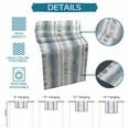 thumbnail image 7 of Hokiten Table Runners 120 Inches Long Dress Scarves, White Blue Brush Farmhouse Coffee/Dining/Kitchen Table Runner for Living Room, Modern Abstract Vintage Texture 13x120 Inch, 7 of 7