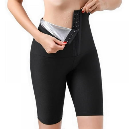 

Women Sauna Sweat Shapewear High Waisted Pants Weight Loss Body Shaper Sweatsuit Fitness