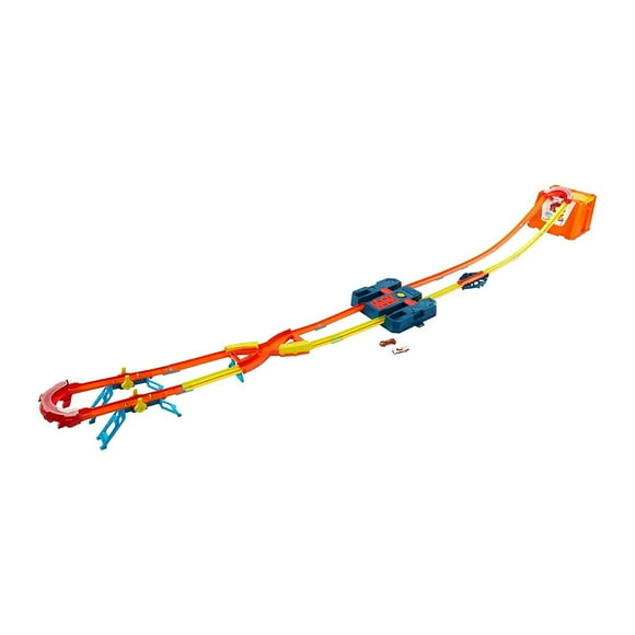 Hot Wheels GNJ01 Track Builder Unlimited Power Boost Box id Enhanced Play Set
