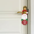 thumbnail image 1 of Christmas Decoration Door Handle Pendant Holiday Party Door Door Decoration Pendant Santa Claus Snowman Door Hanger, 1 of 2