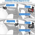 thumbnail image 3 of Exquisite Back Seat Car Camera, Car Seat Camera, Rear Night Vision, Car Monitor,Rearview Mirror, 3 of 5