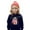 Navy, variant on Taylor Alison Swift Fans Gift Boys Girls Child Fashion Daily Versatile Casual Crewneck Sweatshirts Daily Long Sleeve Patchwork Top Sweatshirts Outfits, 160